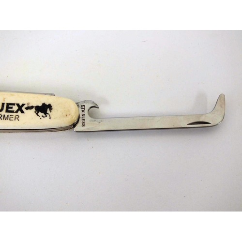 239 - VINTAGE CONTINUEX ADVERTISING FOLDING POCKET HORSE HOOF KNIFE BY IMPERIAL IRELAND