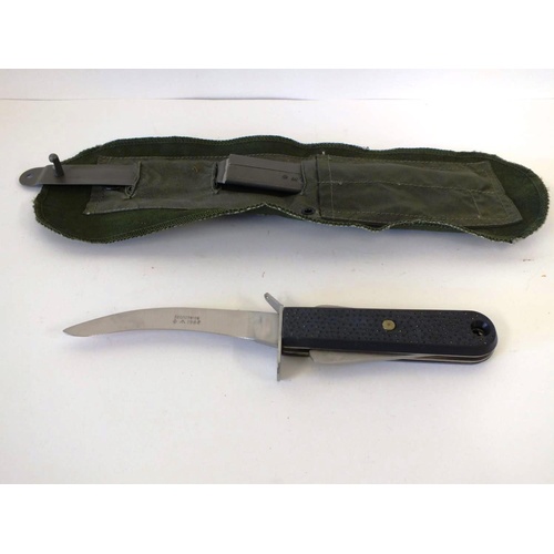 292 - MILITARY 1988 ISSUE KNIFE IN SHEATH