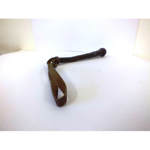 297 - LEATHER HANDLE COSH