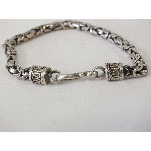 257 - 925 SILVER BYZANTINE BRACELET 8