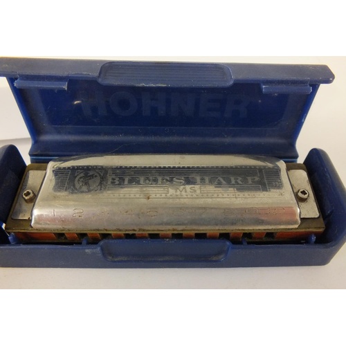 271 - THREE VINTAGE BOXED HOHNER HARMONICA