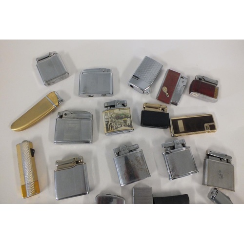 290 - TWENTY VINTAGE AND RETRO CIGARETTE LIGHTERS