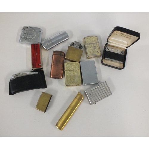 290 - TWENTY VINTAGE AND RETRO CIGARETTE LIGHTERS