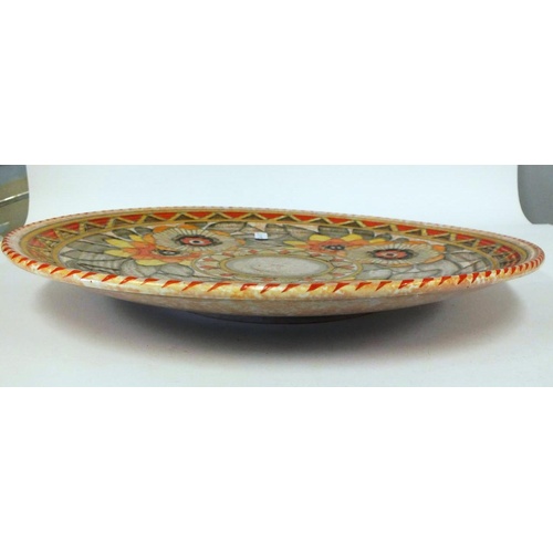 292 - CHARLOTTE RHEAD LARGE PLATE/CHARGER