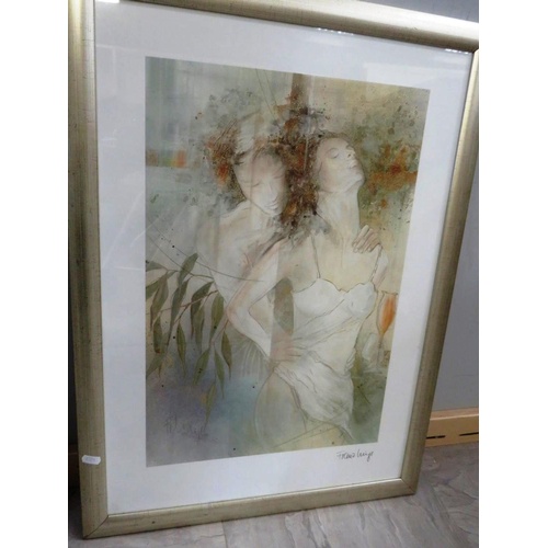 323 - TWO FRAMED PRINTS