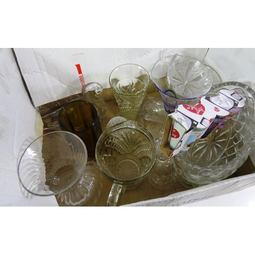 436 - ASSORTED GLASSWARE