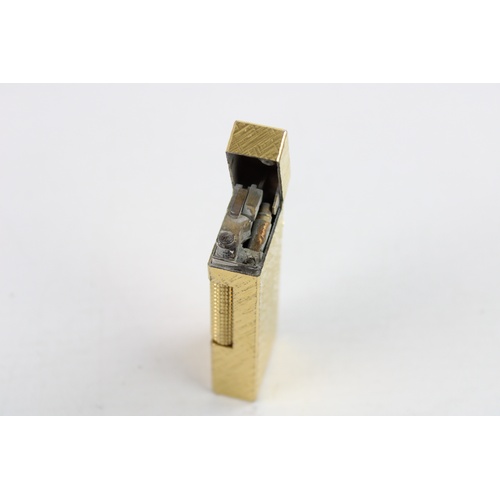 95 - Vintage DUNHILL Gold Plated Rollagas CIGARETTE LIGHTER (75g)