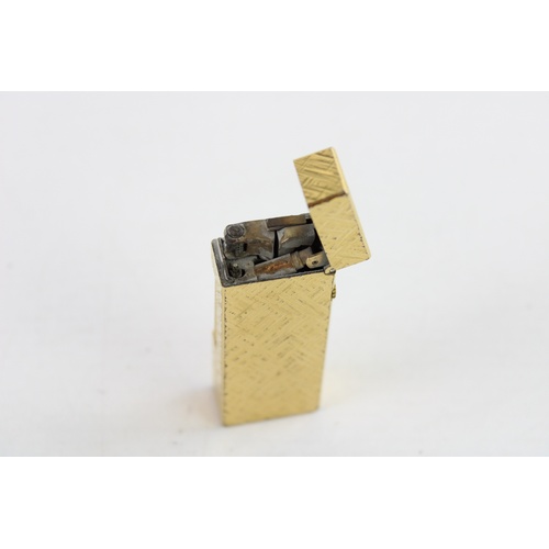 95 - Vintage DUNHILL Gold Plated Rollagas CIGARETTE LIGHTER (75g)