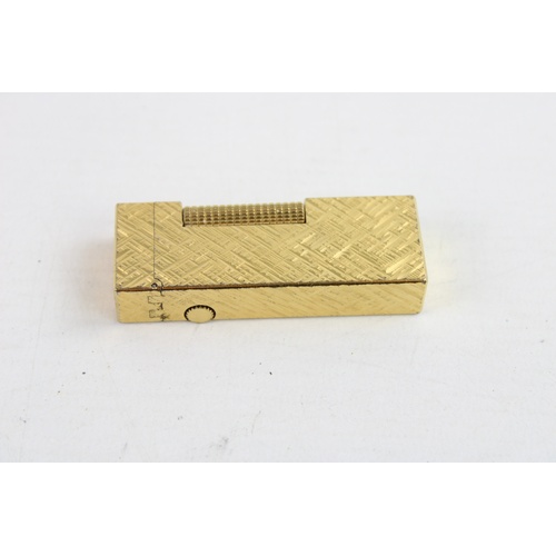 95 - Vintage DUNHILL Gold Plated Rollagas CIGARETTE LIGHTER (75g)