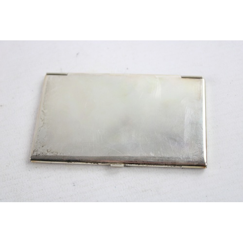 32 - Vintage Hallmarked .925 STERLING SILVER Calling Card Case (63g)