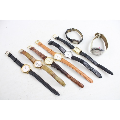 67 - 8 x Ladies Quality WRISTWATCHES Quartz WORKING Inc. Seiko, Rotary Etc