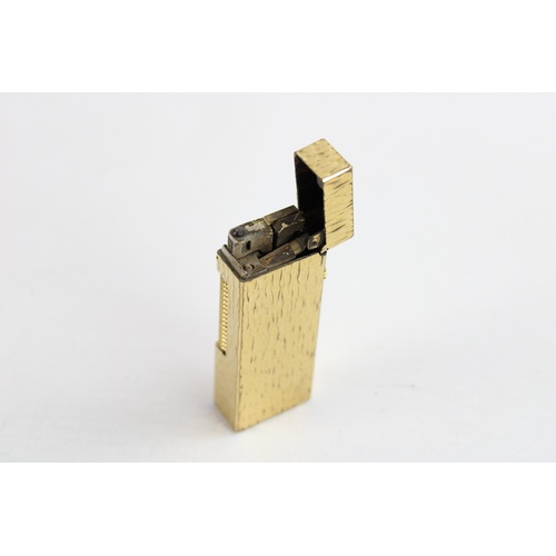 149 - Vintage DUNHILL Gold Plated Rollagas CIGARETTE LIGHTER (75g)