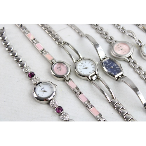 120 - 8 x Assorted Ladies Quality WRISTWATCHES Quartz WORKING Inc. Limit, Lorus Etc