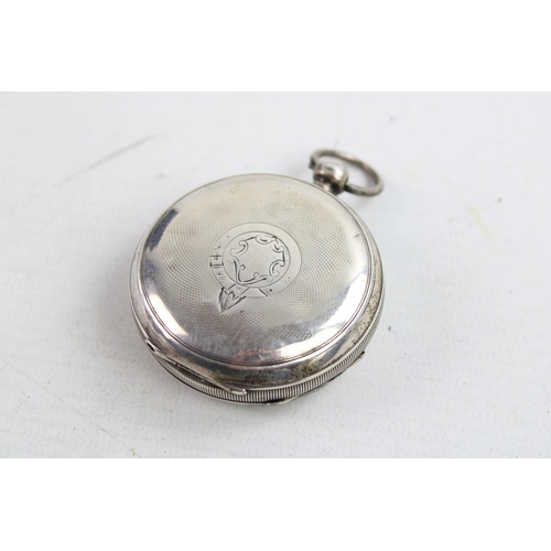 70 - Vintage Gents WALTHAM .925 STERLING SILVER Pocket Watch Key-Wind WORKING (116g)