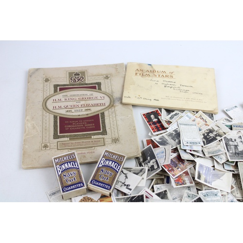 26 - Job Lot of Assorted Vintage CIGARETTE CARDS Inc Albums, Royal, Animals Etc