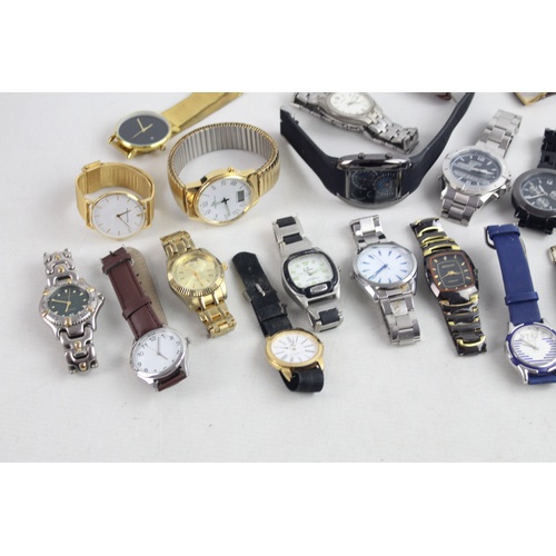 55 - 20 x Assorted Vintage Gents QUARTZ WRISTWATCHES Inc. Sekonda, Krug-BaÃ¼men Etc