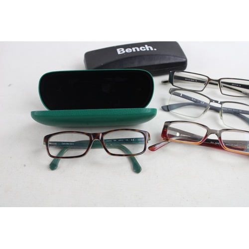 129 - 5 x Assorted BRANDED GLASSES / SPECTACLES Inc Ray Ban, Paul Smith, Calvin Klein