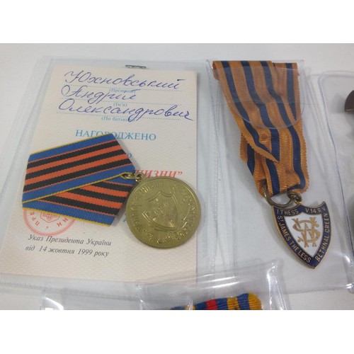 97 - ELEVEN VARIOUS MEDALS INCLUDING WWII