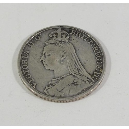 100 - 1892 VICTORIA CROWN COIN