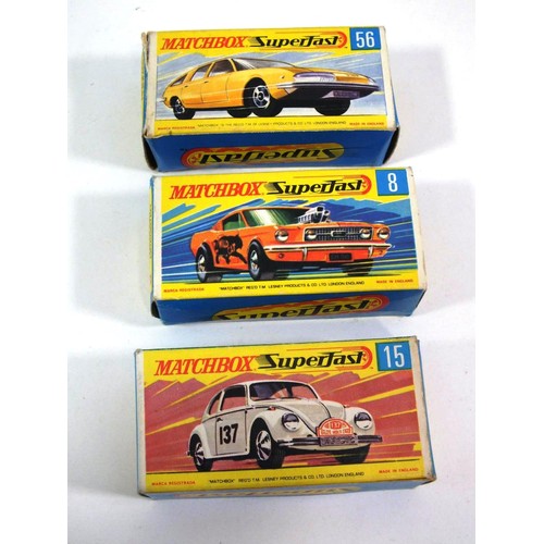 121 - THREE ORIGINAL MATCHBOX CARS