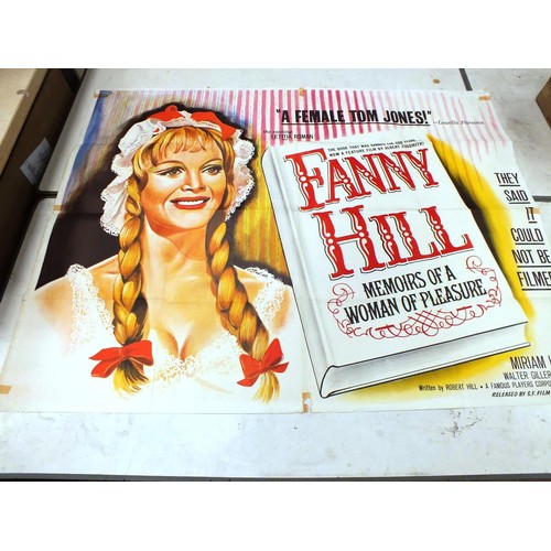 179 - ORIGINAL FANNY HILL SQUAD CINEMA POSTER