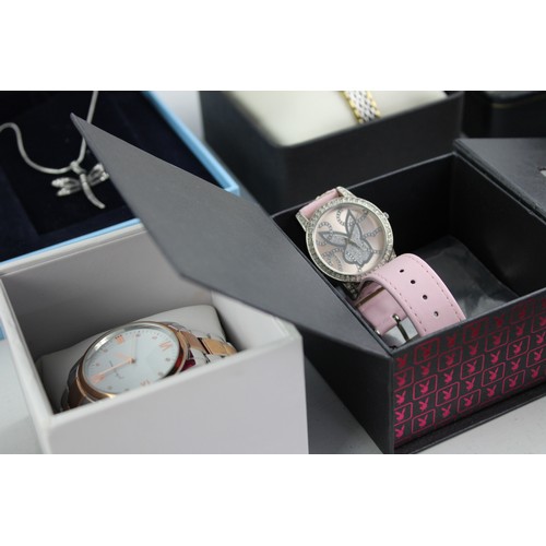 2 - 12 x Ladies Fashion QUARTZ WRISTWATCHES In Original Boxes Inc. Rotary, Playboy