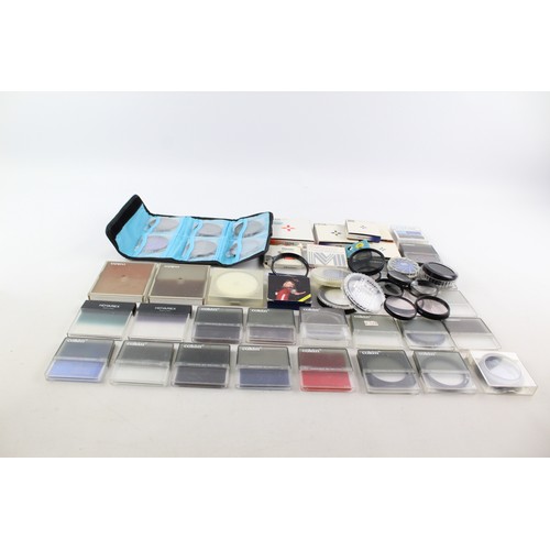 43 - Assorted CAMERA LENS FILTERS Approx. 50 Inc. Cokin, Hoya & Jessops Etc.