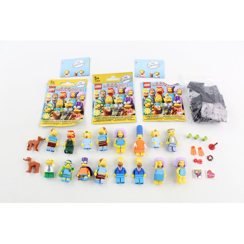 26 - 16 x Assorted LEGO The Simpsons Mini Figures Plastic Toys Inc Homer, Bart Etc