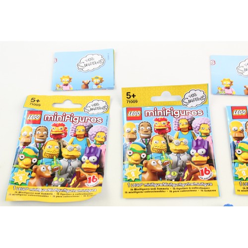 26 - 16 x Assorted LEGO The Simpsons Mini Figures Plastic Toys Inc Homer, Bart Etc