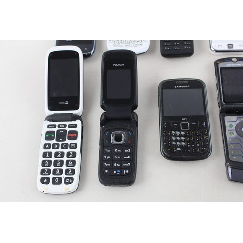 98 - 14 x Assorted MOBILE PHONES Inc Touch Screen, Smart Phones, Samsung, Nokia Etc