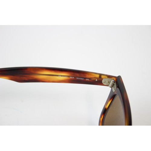 29 - Classic Vintage Inspired Unisex RAY-BAN Faux Tortoiseshell SUNGLASSES w/ Case