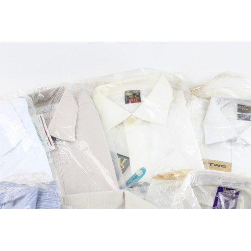 44 - 10 x Assorted Vintage Gents SHIRTS In Original Packaging INc Dunn & Co, Casual