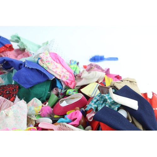 136 - Job Lot of Vintage Fashion Doll Clothes & Accessories Inc Sindy, Barbie & Tressy