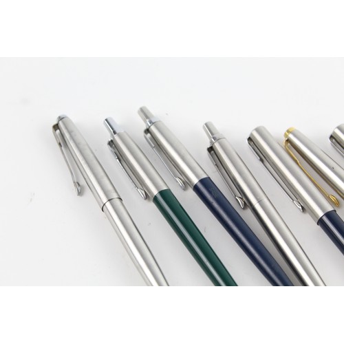 26 - 8 x Assorted PARKER Ballpoint Pens / Biros Inc Vintage, 45, Jotter Etc