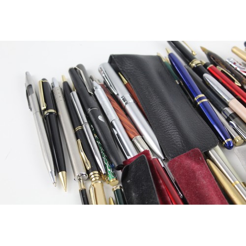 160 - Job Lot of 70 x Assorted WRITING INSTRUMENTS Inc. Fountain Pens, Ballpoint Pens