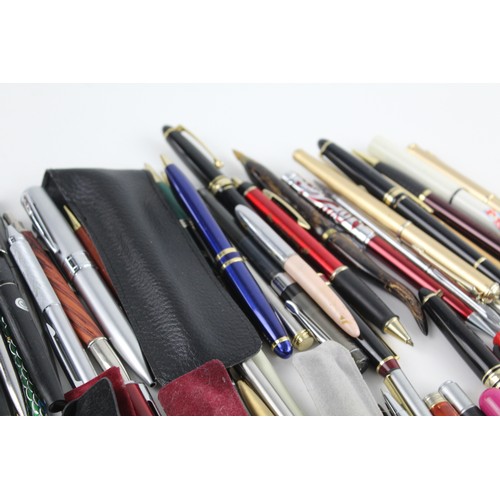 160 - Job Lot of 70 x Assorted WRITING INSTRUMENTS Inc. Fountain Pens, Ballpoint Pens