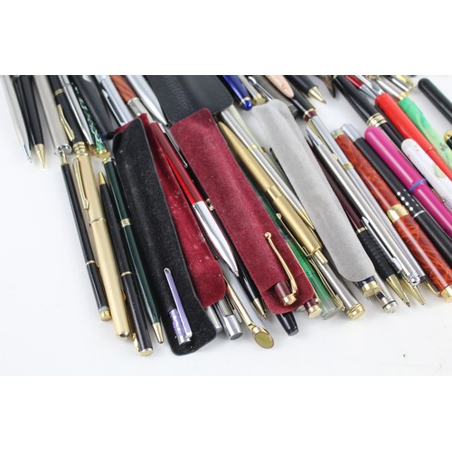 160 - Job Lot of 70 x Assorted WRITING INSTRUMENTS Inc. Fountain Pens, Ballpoint Pens