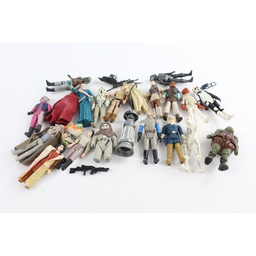 28 - 22 x Assorted Vintage STAR WARS Action Figures Inc. 1980s, Accessories, Etc