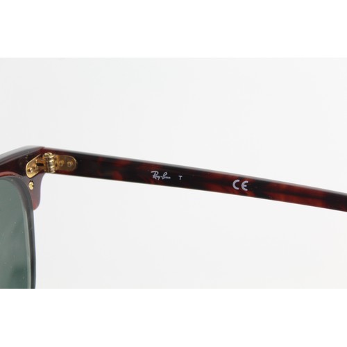 41 - Classic Unisex RAY-BAN Clubmaster SUNGLASSES w/ Gold Tone Detail