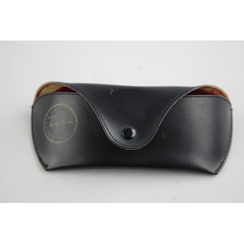 230 - Classic Unisex RAY-BAN CUTTERS Brown Framed Sports Style SUNGLASSES Cased