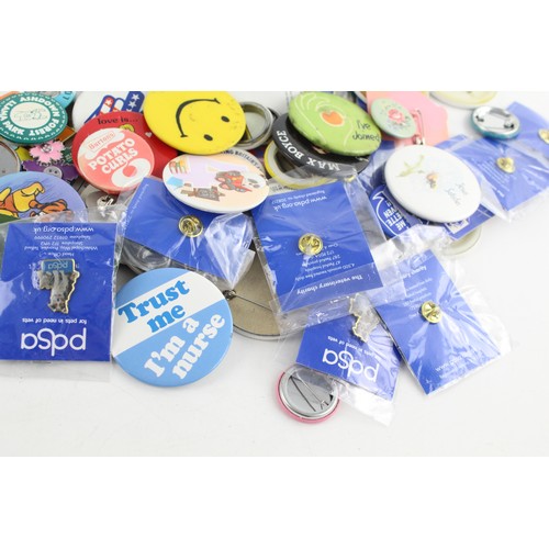 237 - Job Lot 150+ Assorted Vintage Lapel & Pin Badges Inc Charities, Advertising Etc