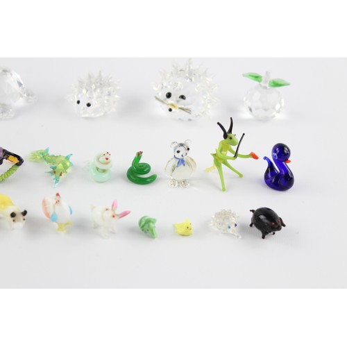 3 - 29 x Decorative Glass ANIMAL Ornaments Inc. Murano, Swarovski, Miniatures Etc