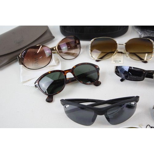 34 - 10 x Assorted BRANDED SUNGLASSES Inc Pilot, Persol, Storm, Foster Grant, Gents