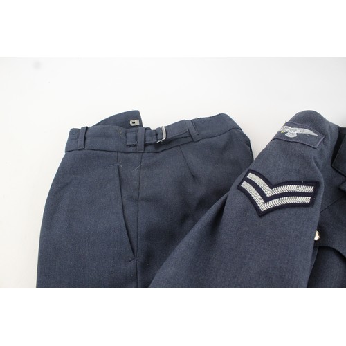 39 - ERII R.A.F UNIFORM Inc Tunic, Trousers, Cap Etc