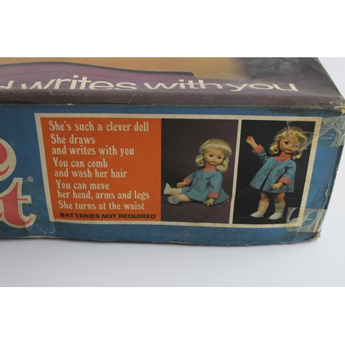 100 - Vintage PALITOY Katie Kopycat Doll in Original Box