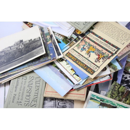 136 - Large Collection of Mixed Postcards inc Railway, WW1 era Etc