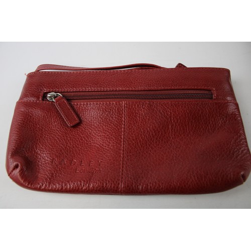 128 - 5 x Ladies BRANDED Handbags & Purses Inc Radley, Osprey, Stella MacCartney Etc