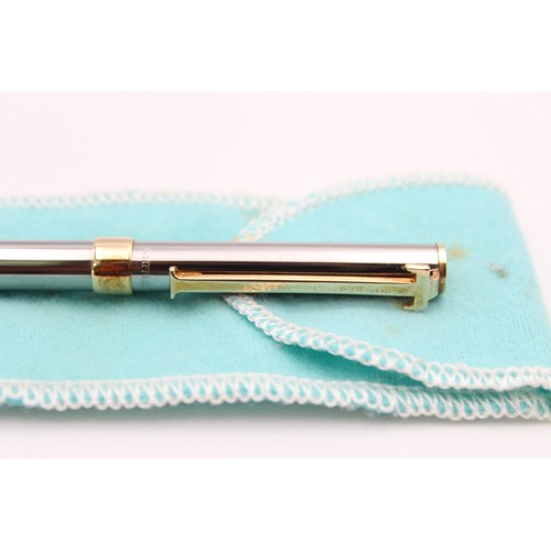 231 - TIFFANY & CO. Chrome Ballpoint Pen WRITING