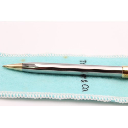 231 - TIFFANY & CO. Chrome Ballpoint Pen WRITING