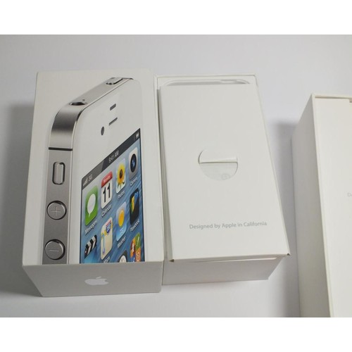 328 - PAIR OF IPHONE BOXES FOR IPHONE 45 AND IPHONE 7